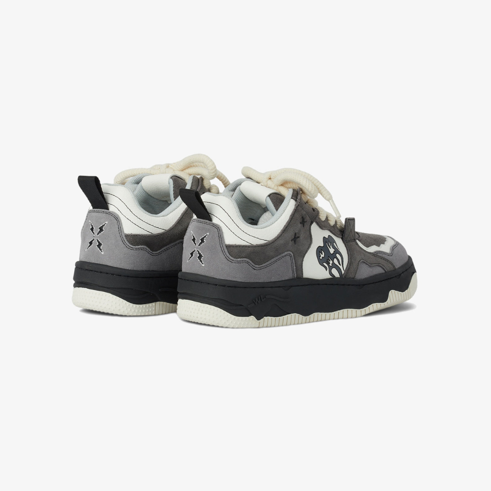 Monochrome Heavy-Duty Sneakers