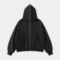 Black Graphic Full Zip
