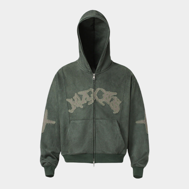 Zip Hoodie Y2K - Pink