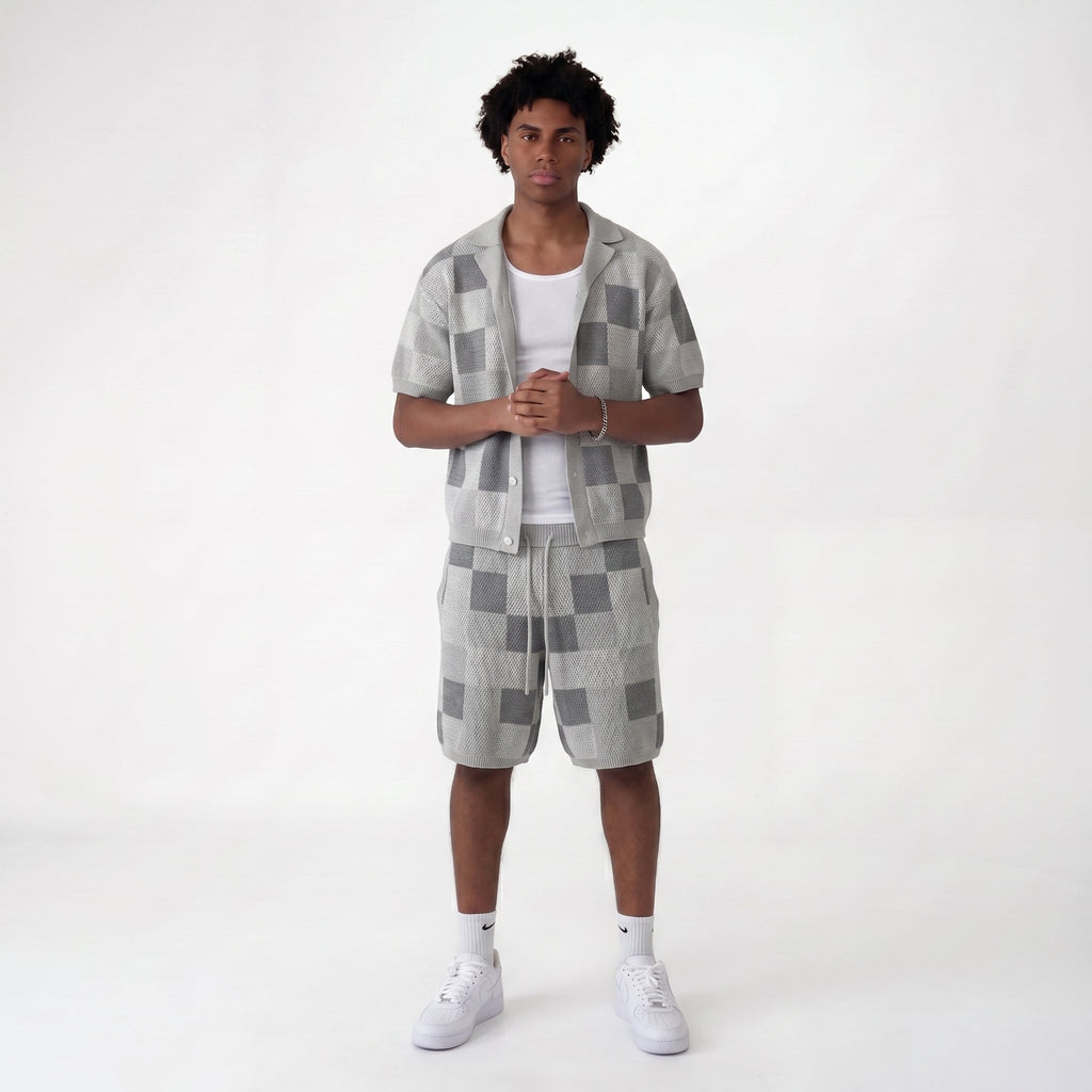 Pixel Set- Grey