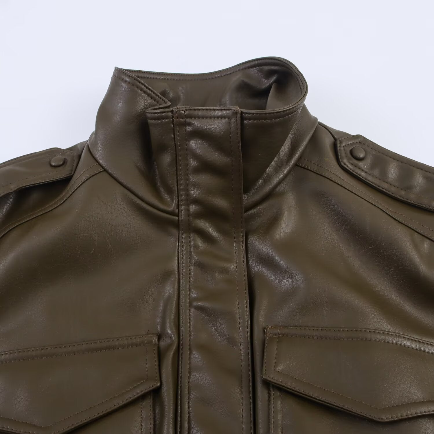 Zarel Leather Jacket