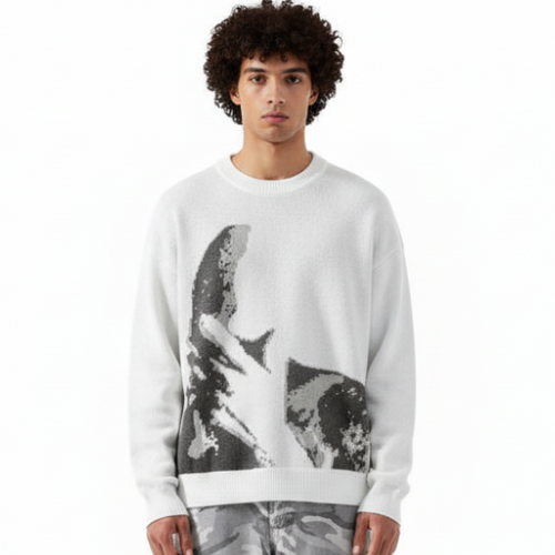'No Regrets' Knitted Sweater