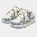 faded sneakers